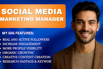do instagram marketing manger social media marketing manager content creator
