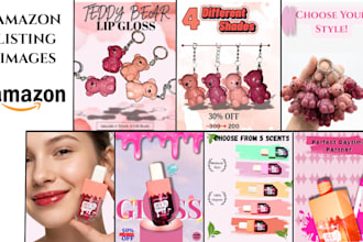 design infographics product listing images