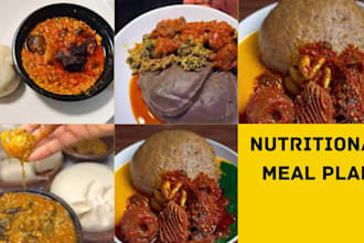 do a delicious and nutritional meal to attain balance diet for growth