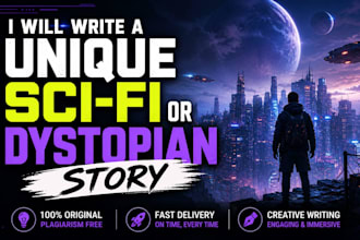 write a unique sci fi or dystopian short story