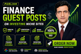 do investment guest post and finance guest post for crypto and finance websites