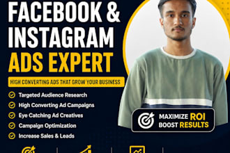 setup facebook ads campaign, instagram ads campaign, fb marketing
