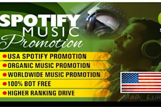 do spotify music promotion with social marketing