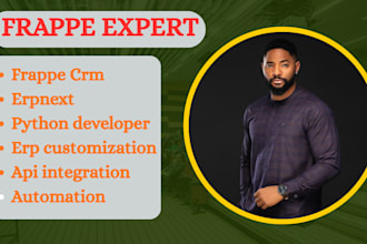 build and customize frappe erpnext with API integration