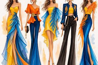 design trendy kurti, lehenga and ethnic wear for women