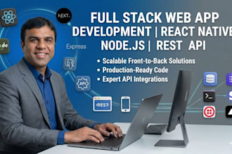 full stack web app development