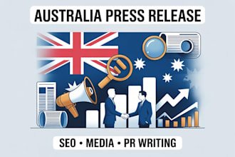 write and distribute your press release to top australian media outlets