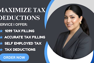 handle your 1099 self employed US tax filing and maximize deductions