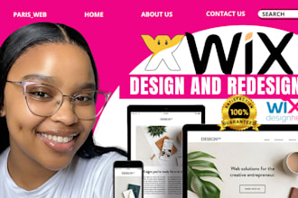 build wix website, wix redesign, wix ecommerce website, wix expert
