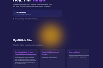 develop a custom website or discord bot