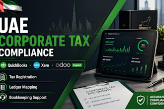 do uae corporate tax setup filing bookkeeping in odoo netsuite sap dynamics zoho