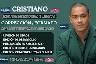 formato de libros, ediciÓn cristiana, editor de libros, correcciÓn de libros