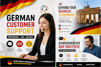 friendly german customer service  chat support