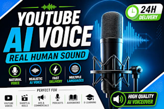 create ai voiceover for faceless youtube videos
