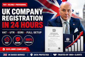 do uk ltd company registration uk company formation, vat registration, utr, eori