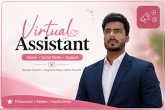 be virtual assistant for admin support