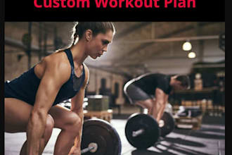 create a personal tailored fitness plan for you
