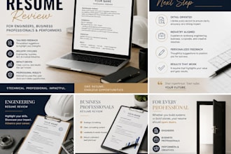 create and review your professional or recreational resumes