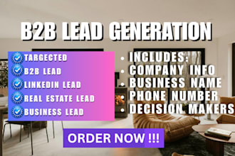 build verified leads for b2b lead generation and outreach