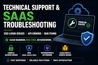 troubleshoot saas, login, sso, and technical support issues
