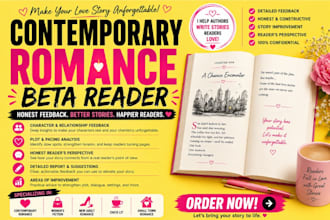 beta read your contemporary romance, romance book beta reader, beta reading