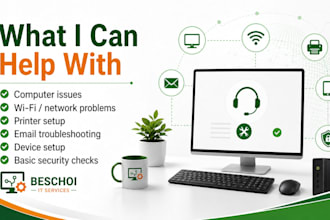 be your remote IT support
