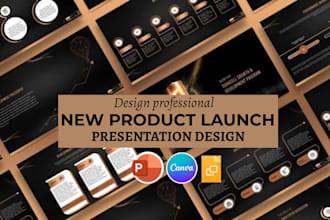 create saas sales deck, b2b product launch deck and go to market presentation