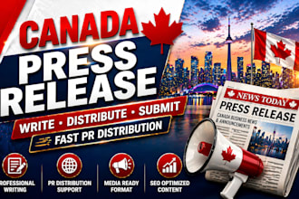 canada press releases, PR distribution summit press releases public relations pr