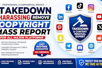 mass reports to remove harassing content for discord tiktok reddit negative post