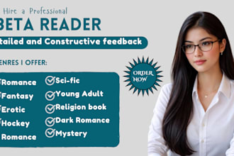beta read your romance fantasy manuscript and provide honest feedback