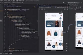 convert figma to android app UI or web to app using jetpack compose
