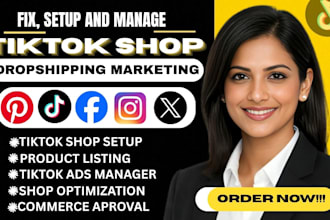 tiktok shop setup tiktok dropshipping tiktok shop manager instagram shop