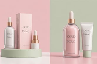 design creative box, pouch and label packaging design