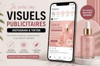 créer des visuels publicitaires pour réseaux sociaux