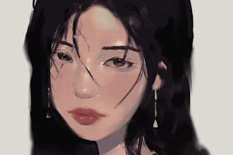 draw a cute cartoon avatar from your photo
