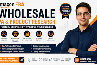 do amazon fba wholesales va product research virtual assistance product