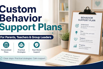 create behavioral intervention plans for challenging behaviors