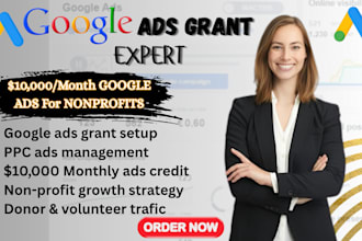 do google ads grant setup and PPC campaign management for nonprofits