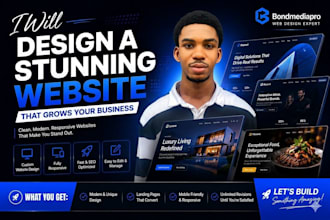 design a stunning website to grow your online presence