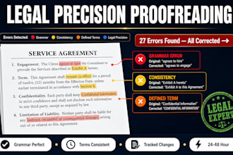 proofread your legal contract and flag ambiguous clauses