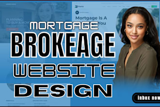 design mortgage website, landing page, sales funnel and mortgage calculator