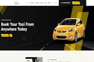 develop chauffeur, limousine, and taxi booking website
