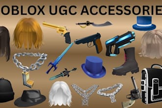 create custom roblox ugc model accessories for roblox