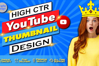design professional gaming youtube thumbnail with high CTR