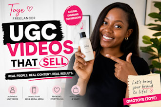 produce user generated content ugc videos to promote products color grading