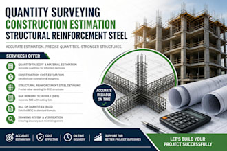 do quantity survey, construction estimation, structural reinforcement steel