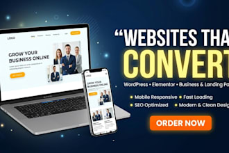 build clean responsive wordpress website builders design or website development