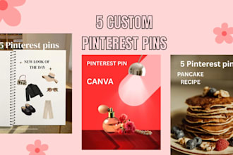 design eye catching pinterest pins for bloggers and etsy