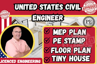 united states licensed engineer,garage conversion,full permit,foundation plan