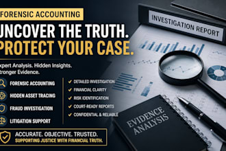 do forensic accounting hidden asset tracing fraud investigation